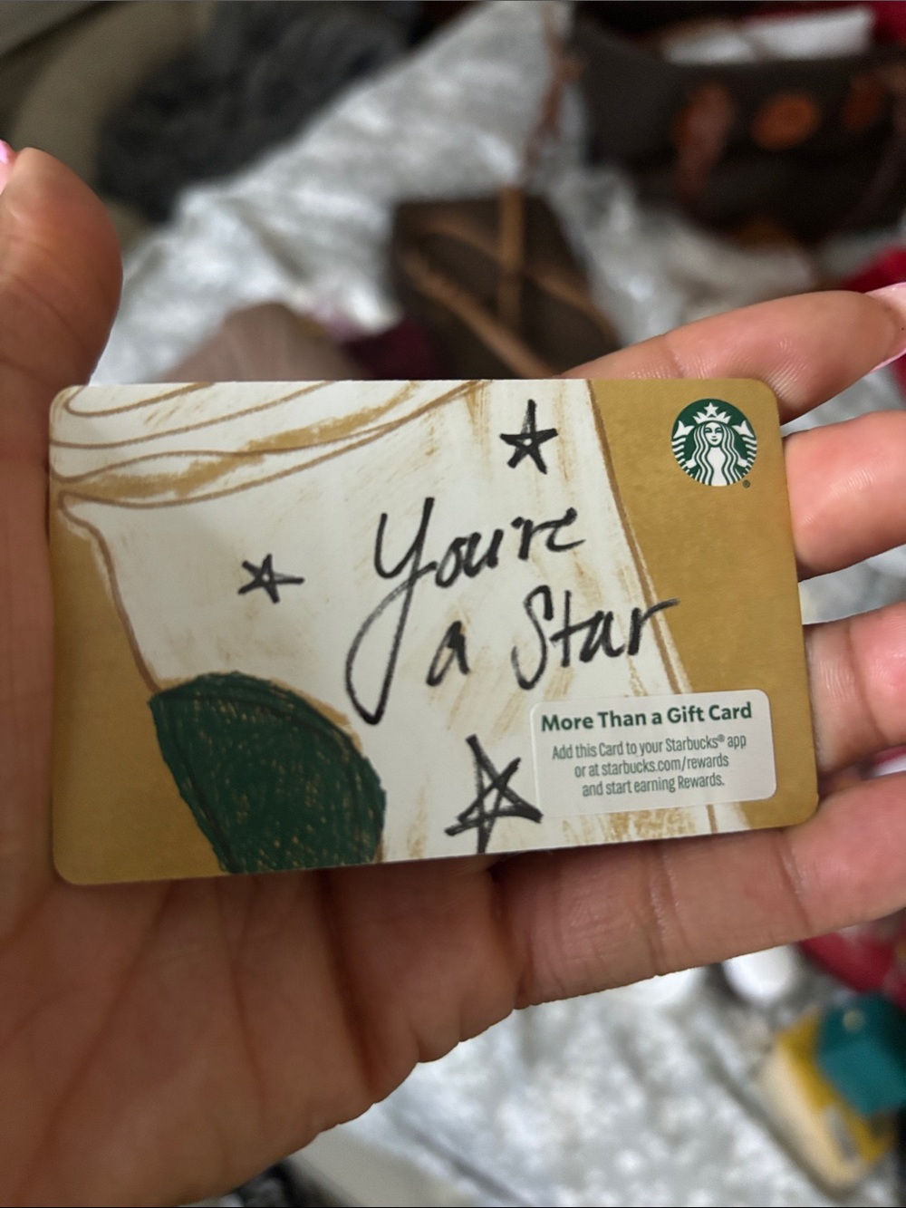 Free Givy Starbucks Giftcard
Note: Have to know password or get a beauty item